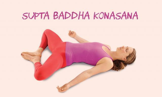 Supta Baddha Konasana yoga