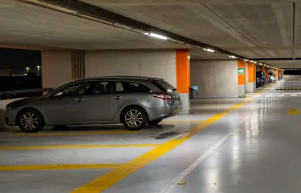 Arriving by car Paid Parking